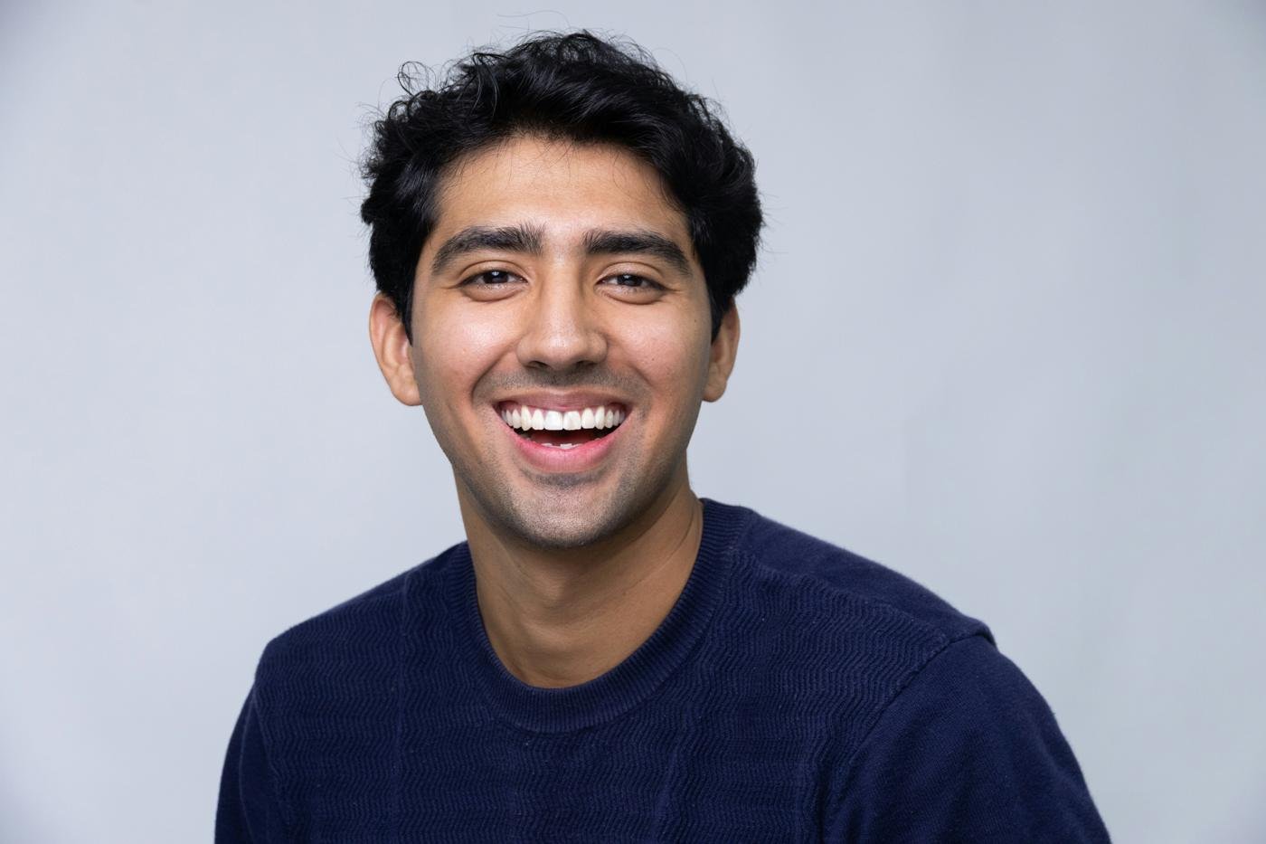 Smiling man